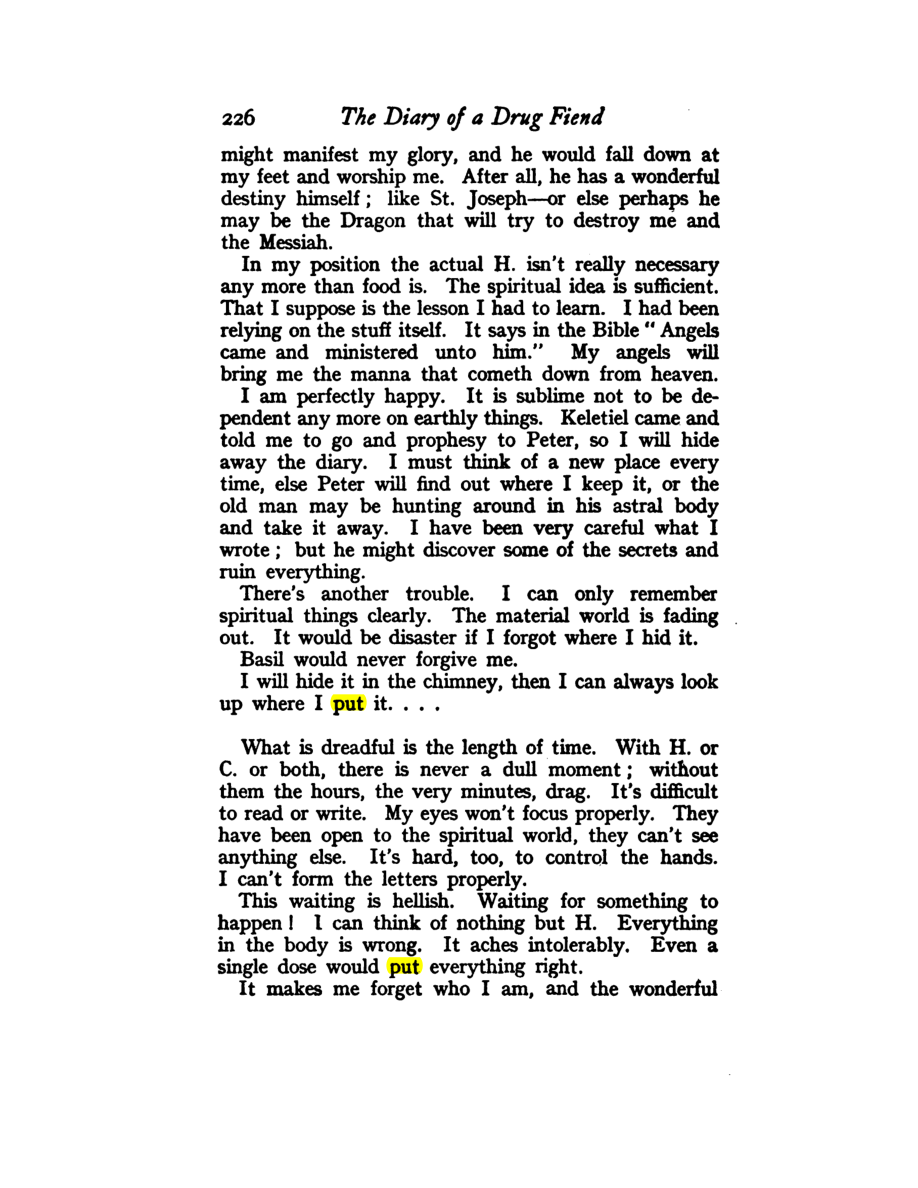 Original scan of Diary of a Drug Fiend, PDF page 240