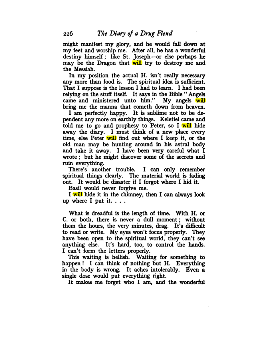 Original scan of Diary of a Drug Fiend, PDF page 240