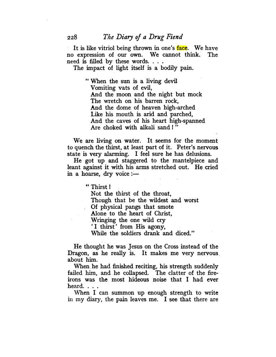 Original scan of Diary of a Drug Fiend, PDF page 242