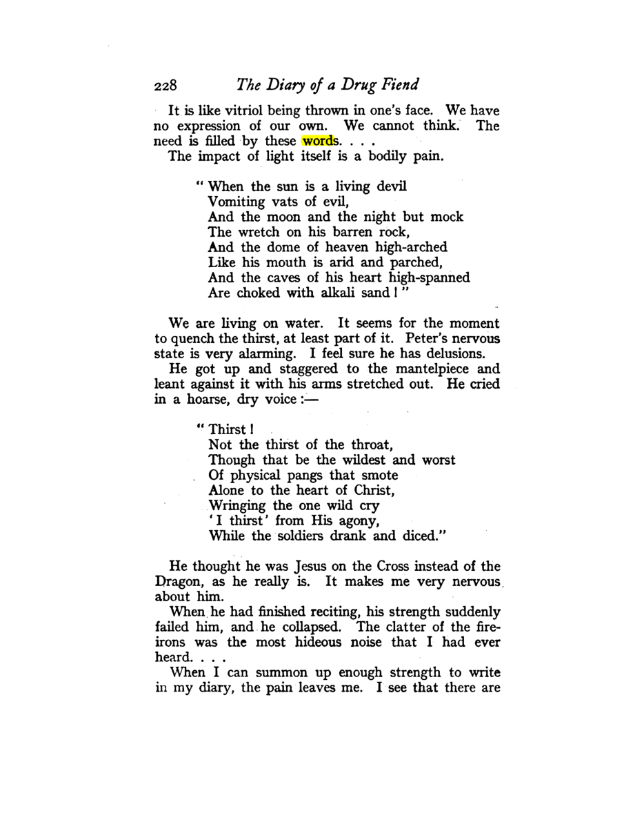 Original scan of Diary of a Drug Fiend, PDF page 242
