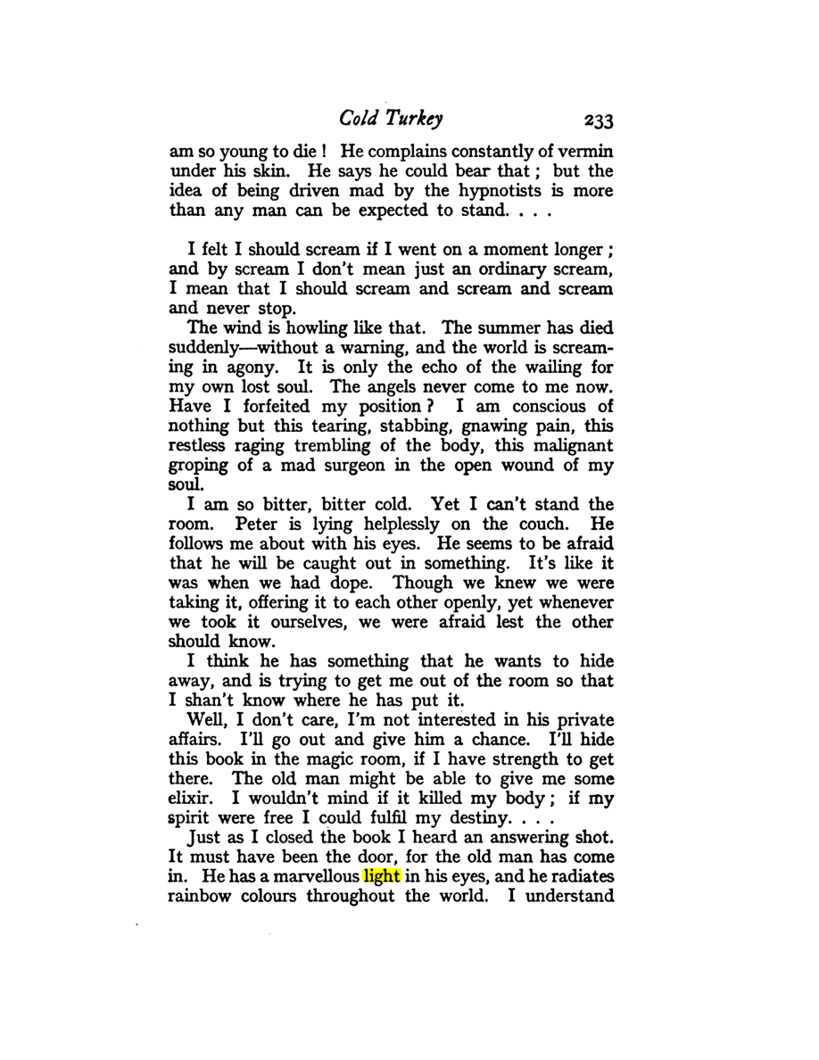Original scan of Diary of a Drug Fiend, PDF page 247