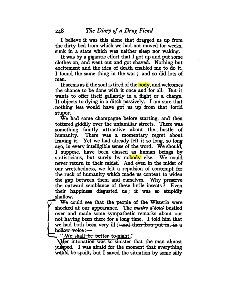 Original scan of Diary of a Drug Fiend, PDF page 262
