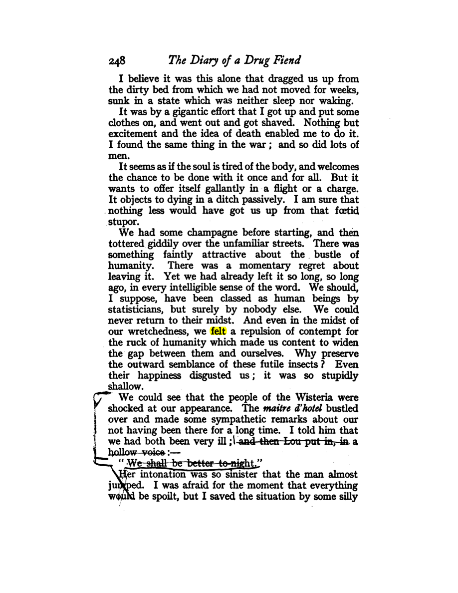 Original scan of Diary of a Drug Fiend, PDF page 262