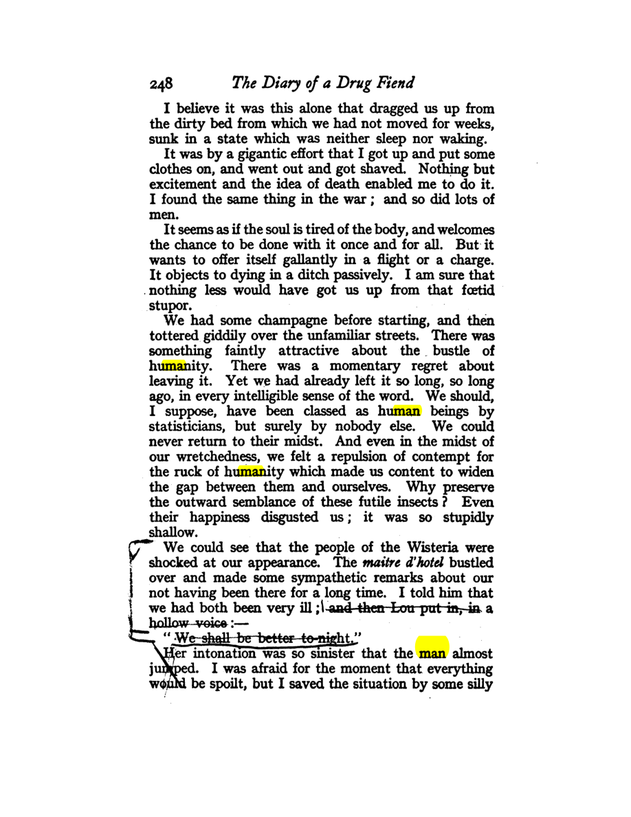 Original scan of Diary of a Drug Fiend, PDF page 262