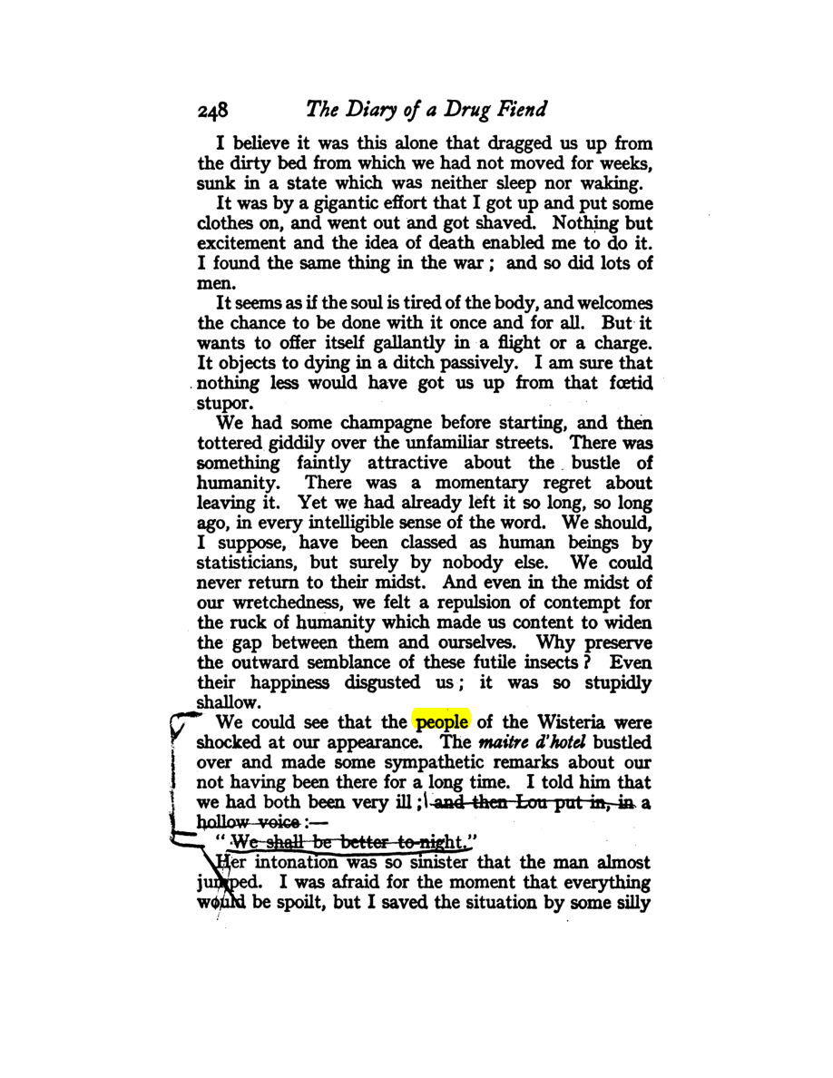 Original scan of Diary of a Drug Fiend, PDF page 262