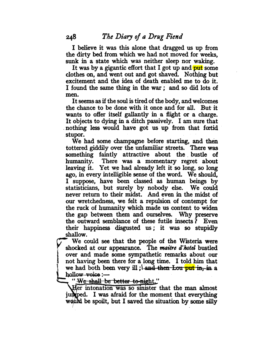 Original scan of Diary of a Drug Fiend, PDF page 262