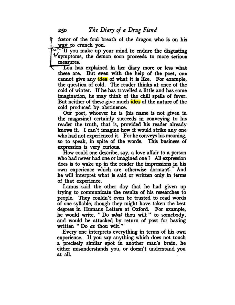 Original scan of Diary of a Drug Fiend, PDF page 264