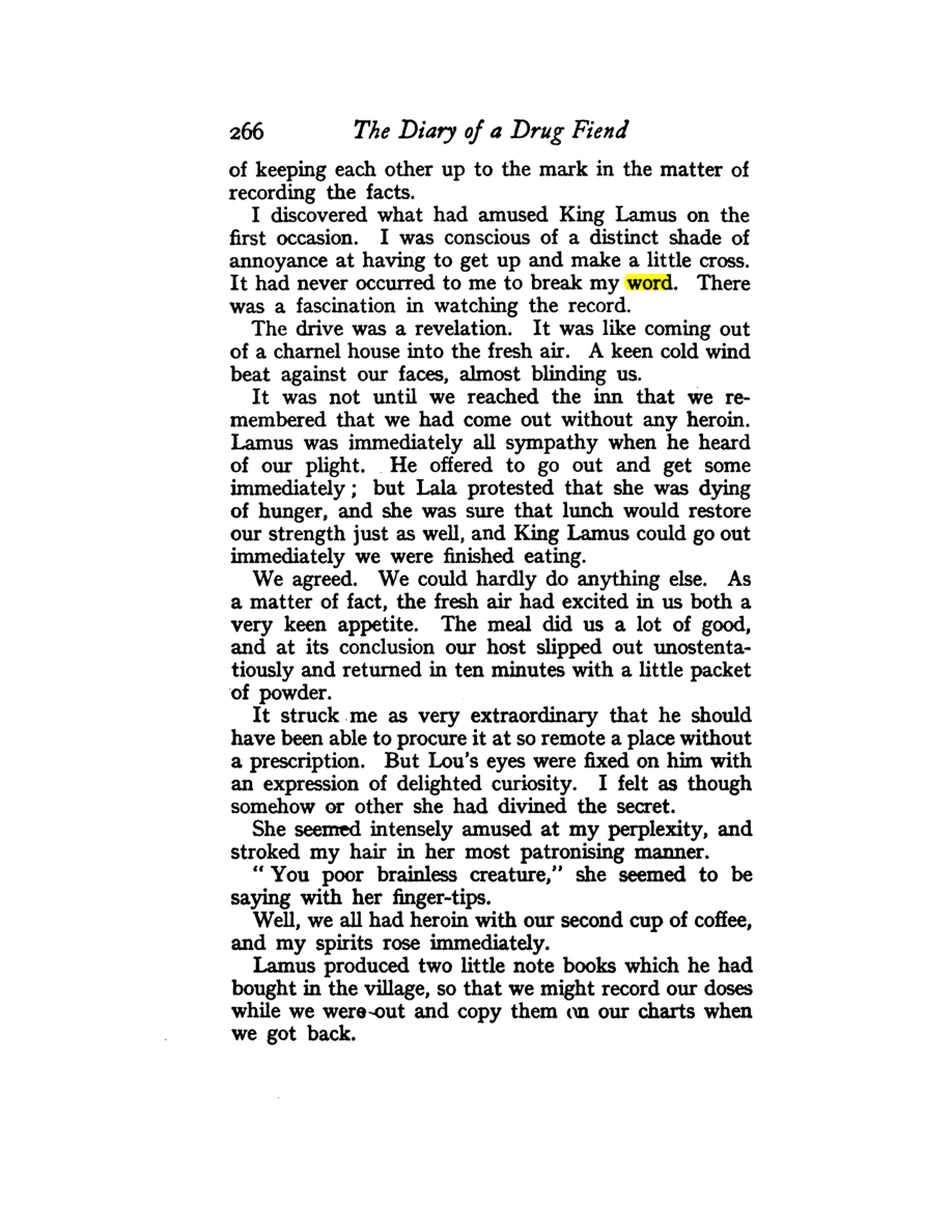 Original scan of Diary of a Drug Fiend, PDF page 280