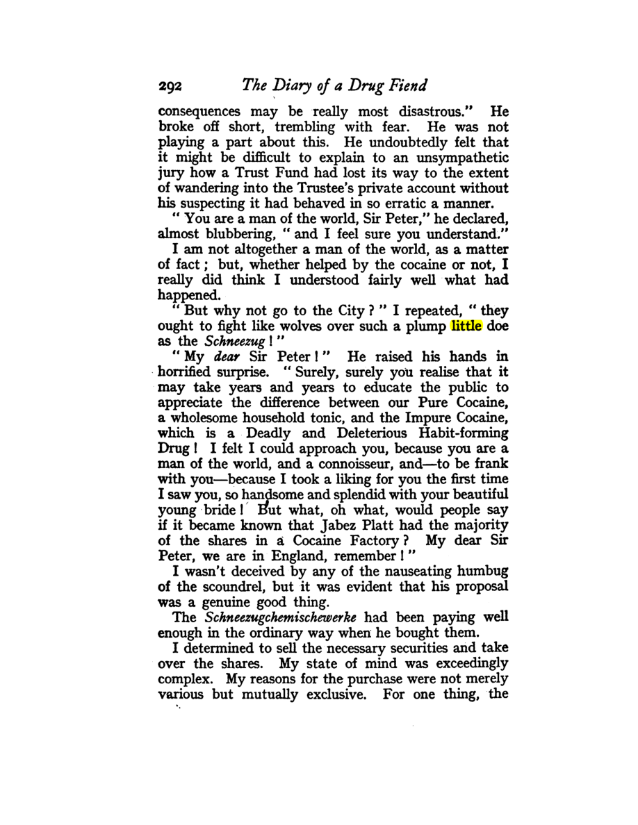 Original scan of Diary of a Drug Fiend, PDF page 306