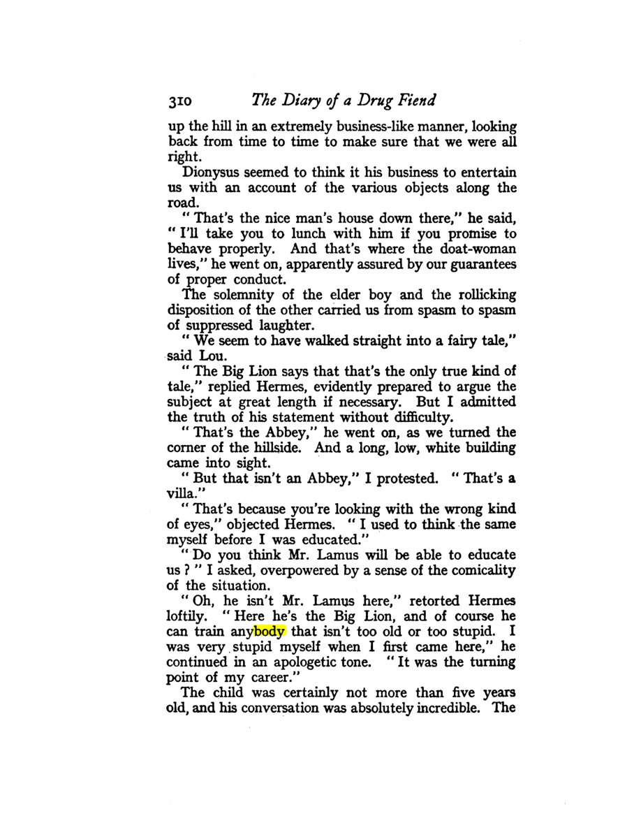Original scan of Diary of a Drug Fiend, PDF page 324