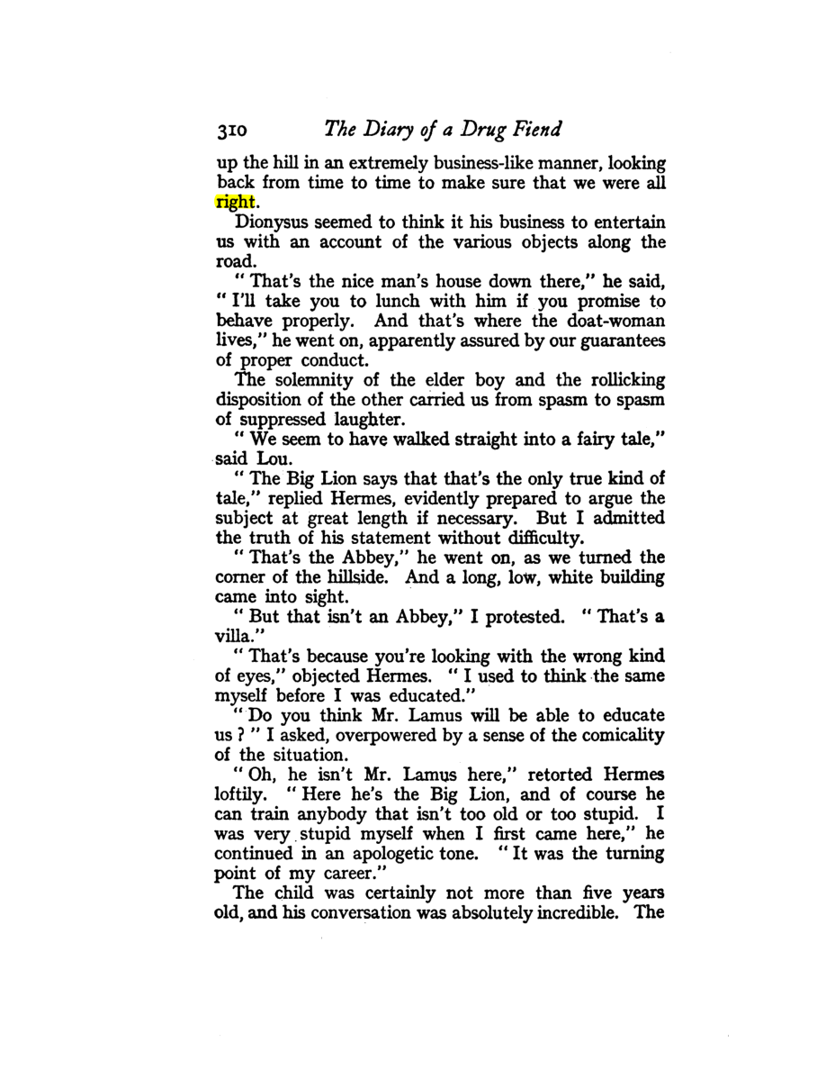Original scan of Diary of a Drug Fiend, PDF page 324