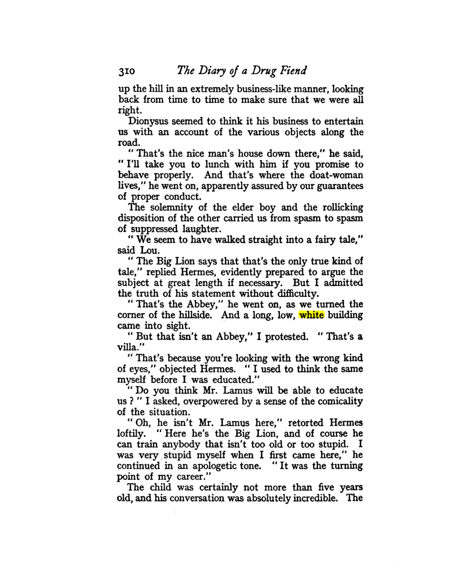 Original scan of Diary of a Drug Fiend, PDF page 324