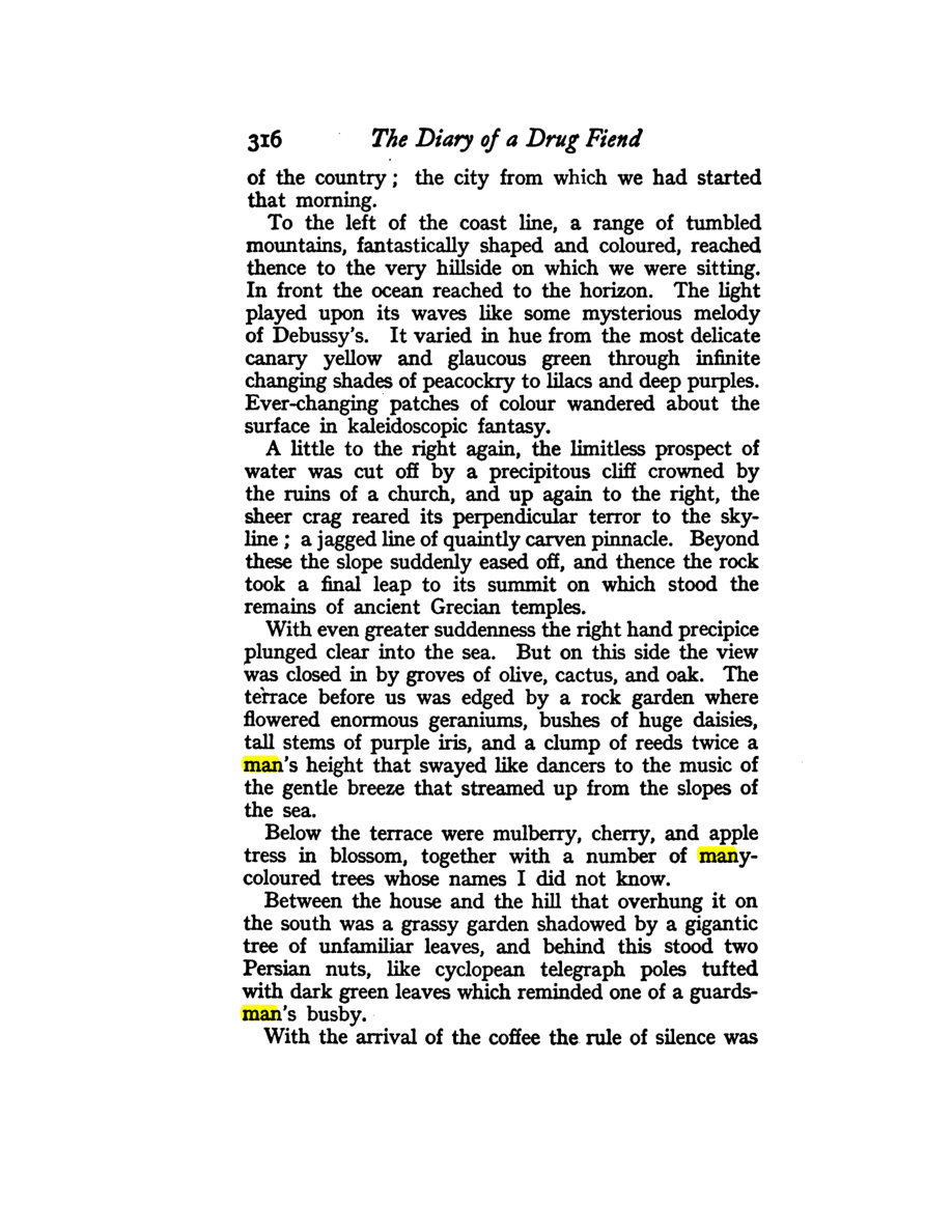 Original scan of Diary of a Drug Fiend, PDF page 330