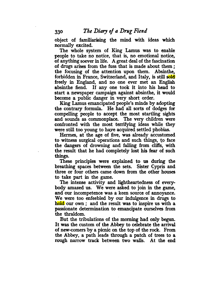 Original scan of Diary of a Drug Fiend, PDF page 344