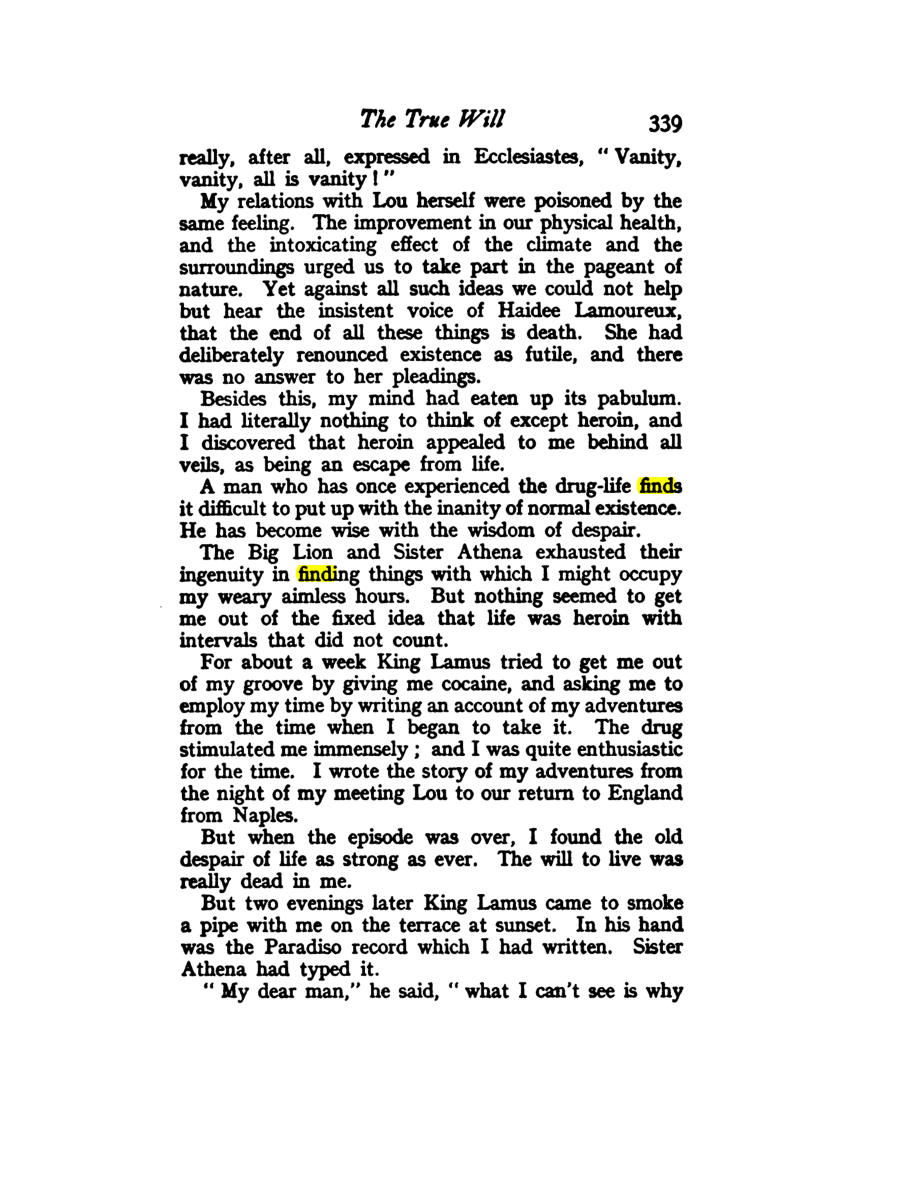 Original scan of Diary of a Drug Fiend, PDF page 353