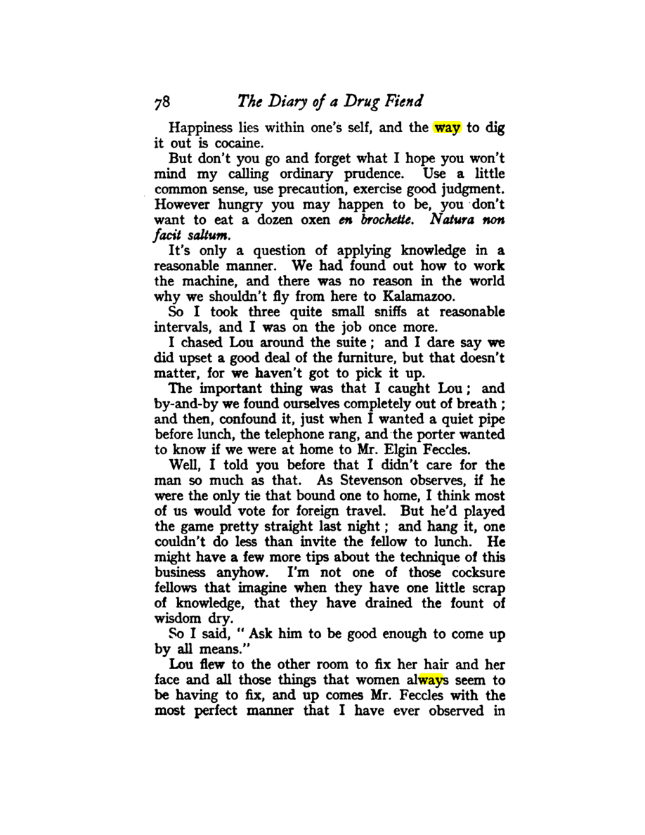 Original scan of Diary of a Drug Fiend, PDF page 92