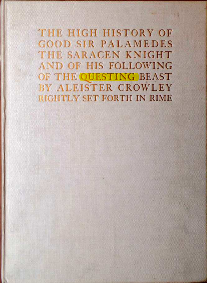 Original scan of Sir Palamedes, PDF page 1