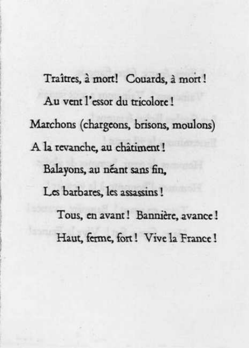 Original scan of La Gauloise. Song of the Fighting French, PDF page 3