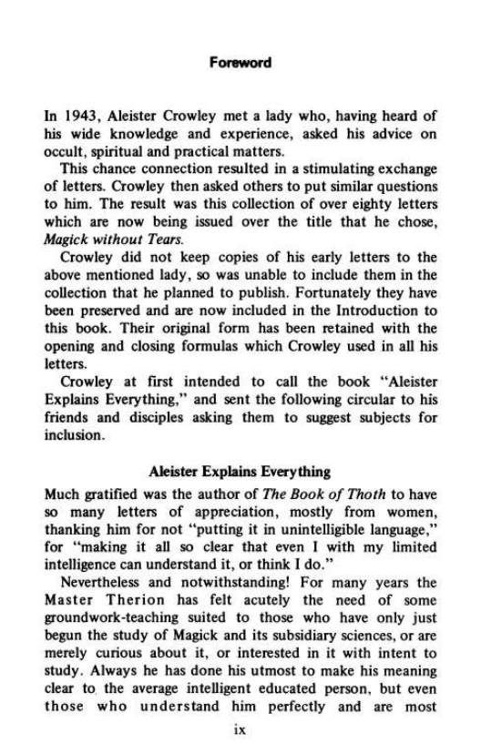 Original scan of Magick Without Tears, PDF page 10