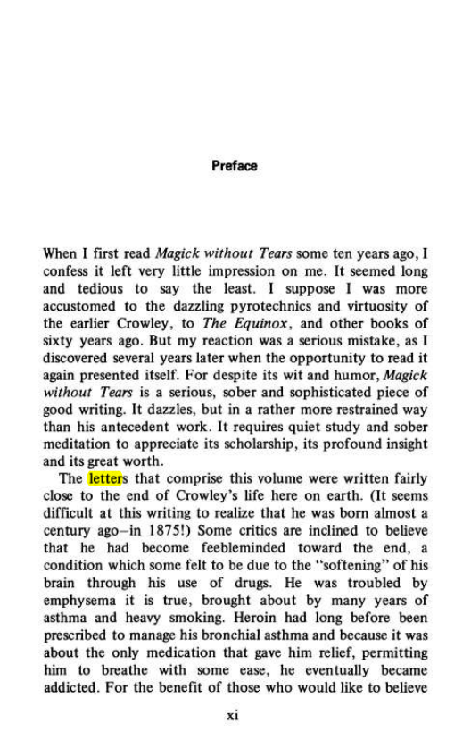 Original scan of Magick Without Tears, PDF page 12