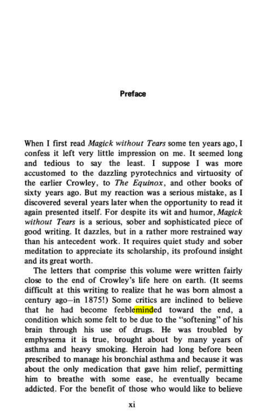Original scan of Magick Without Tears, PDF page 12