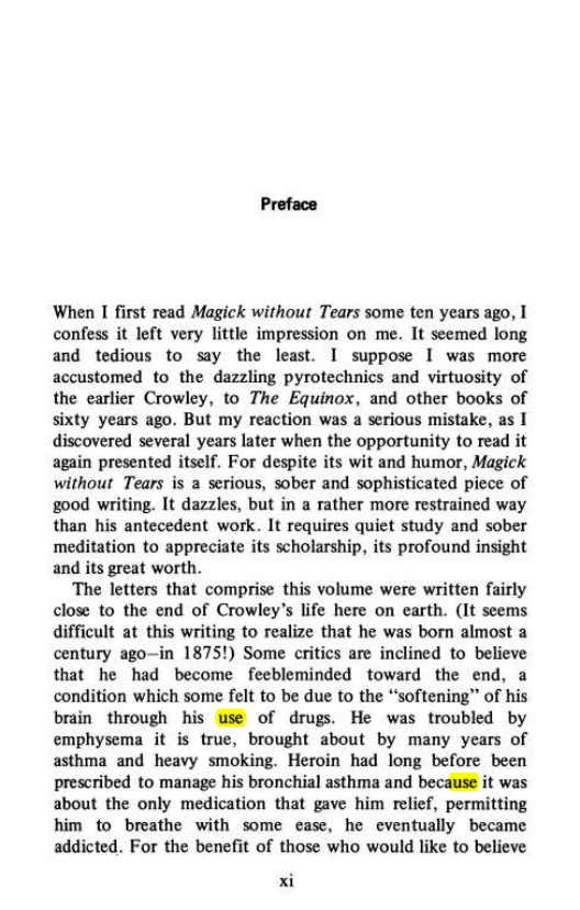 Original scan of Magick Without Tears, PDF page 12