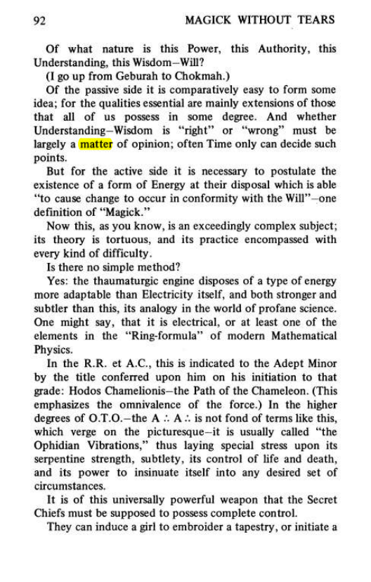Original scan of Magick Without Tears, PDF page 125