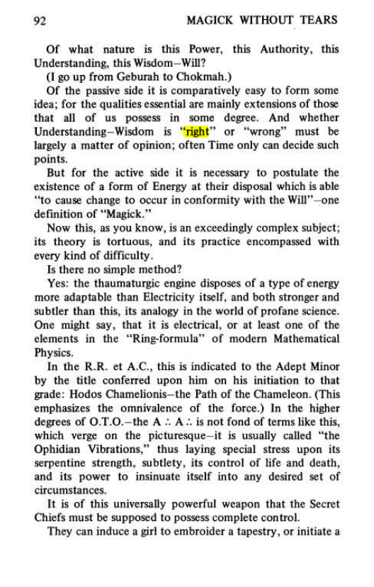 Original scan of Magick Without Tears, PDF page 125