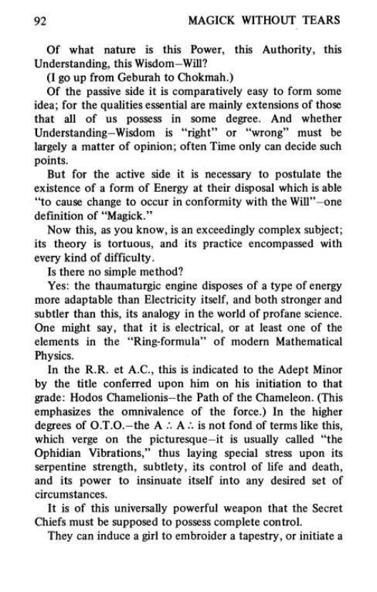 Original scan of Magick Without Tears, PDF page 125