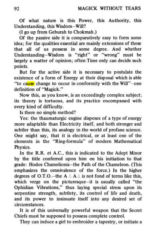 Original scan of Magick Without Tears, PDF page 125