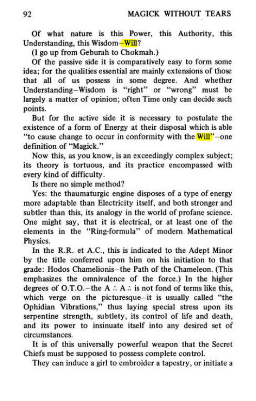 Original scan of Magick Without Tears, PDF page 125