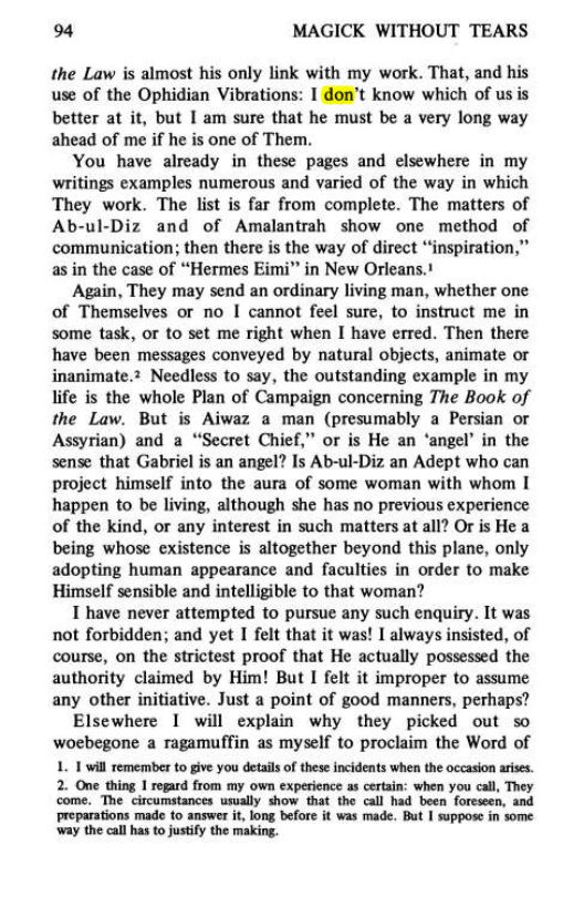 Original scan of Magick Without Tears, PDF page 127