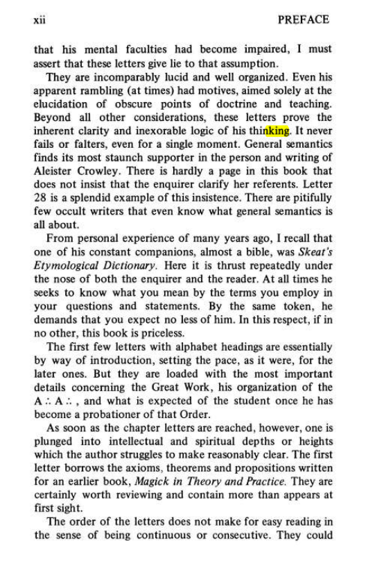 Original scan of Magick Without Tears, PDF page 13