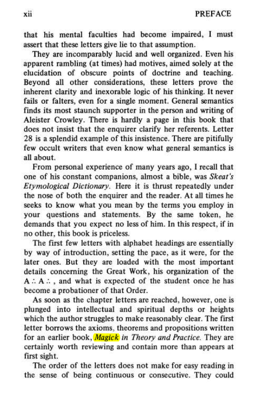 Original scan of Magick Without Tears, PDF page 13