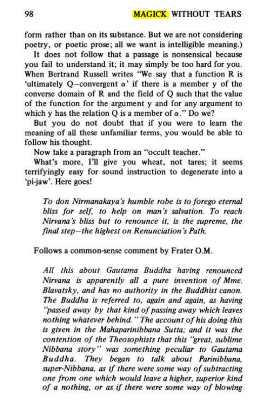 Original scan of Magick Without Tears, PDF page 131