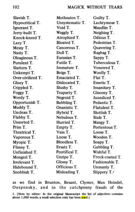 Original scan of Magick Without Tears, PDF page 135