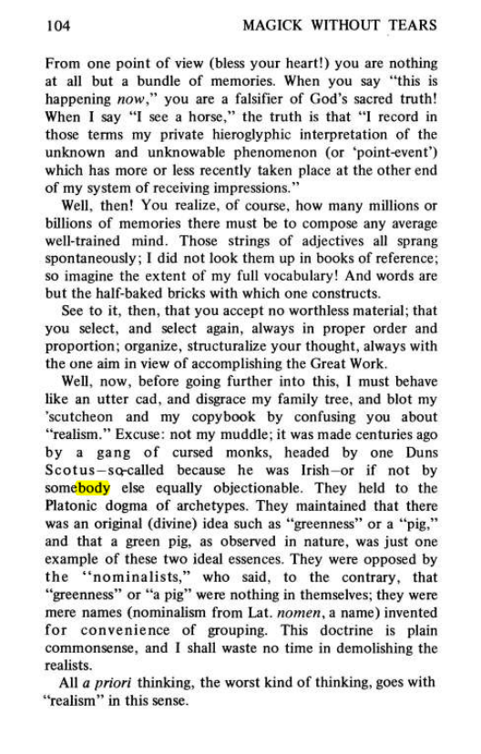 Original scan of Magick Without Tears, PDF page 137