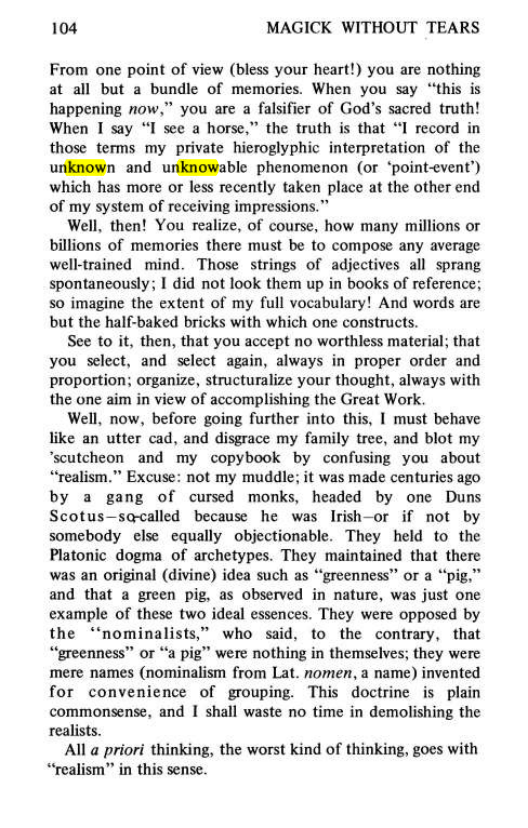 Original scan of Magick Without Tears, PDF page 137