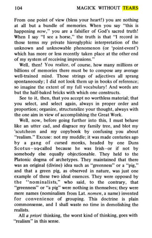 Original scan of Magick Without Tears, PDF page 137