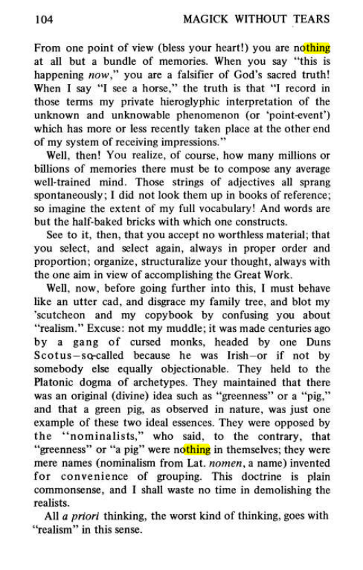 Original scan of Magick Without Tears, PDF page 137