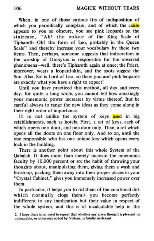 Original scan of Magick Without Tears, PDF page 139