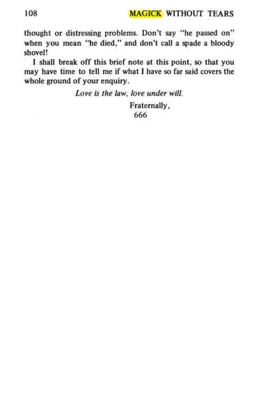 Original scan of Magick Without Tears, PDF page 141