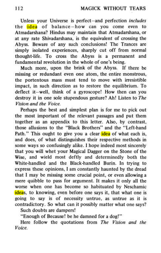 Original scan of Magick Without Tears, PDF page 145