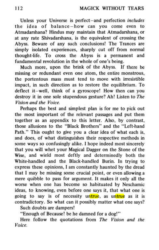 Original scan of Magick Without Tears, PDF page 145