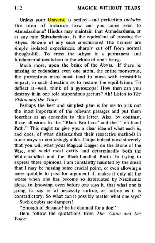 Original scan of Magick Without Tears, PDF page 145