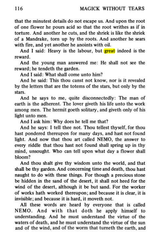Original scan of Magick Without Tears, PDF page 149