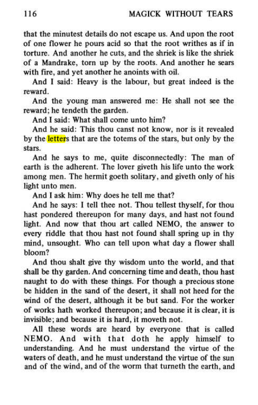 Original scan of Magick Without Tears, PDF page 149
