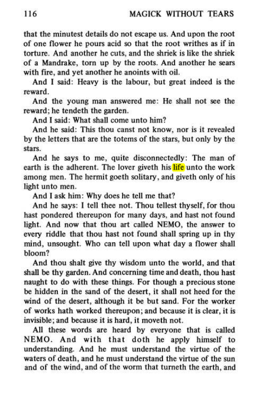 Original scan of Magick Without Tears, PDF page 149