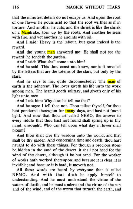 Original scan of Magick Without Tears, PDF page 149