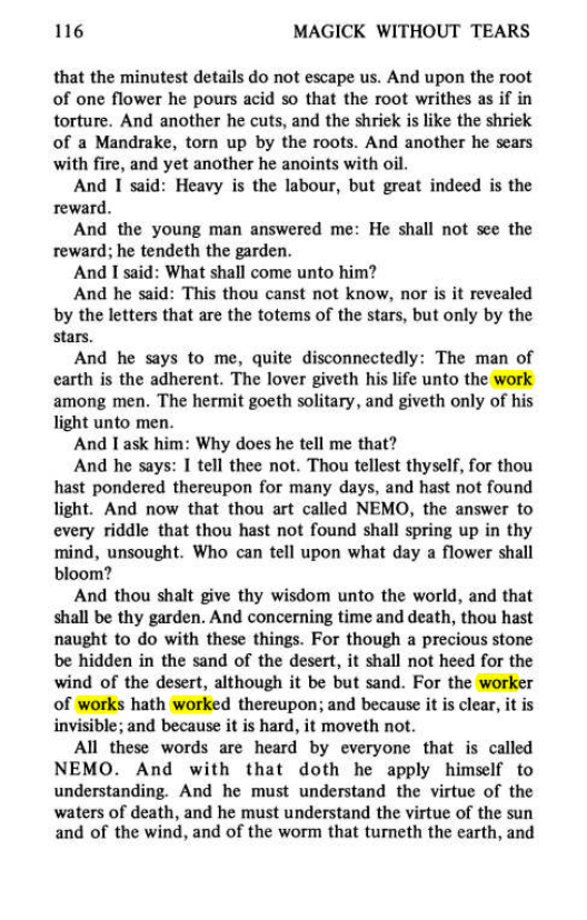 Original scan of Magick Without Tears, PDF page 149